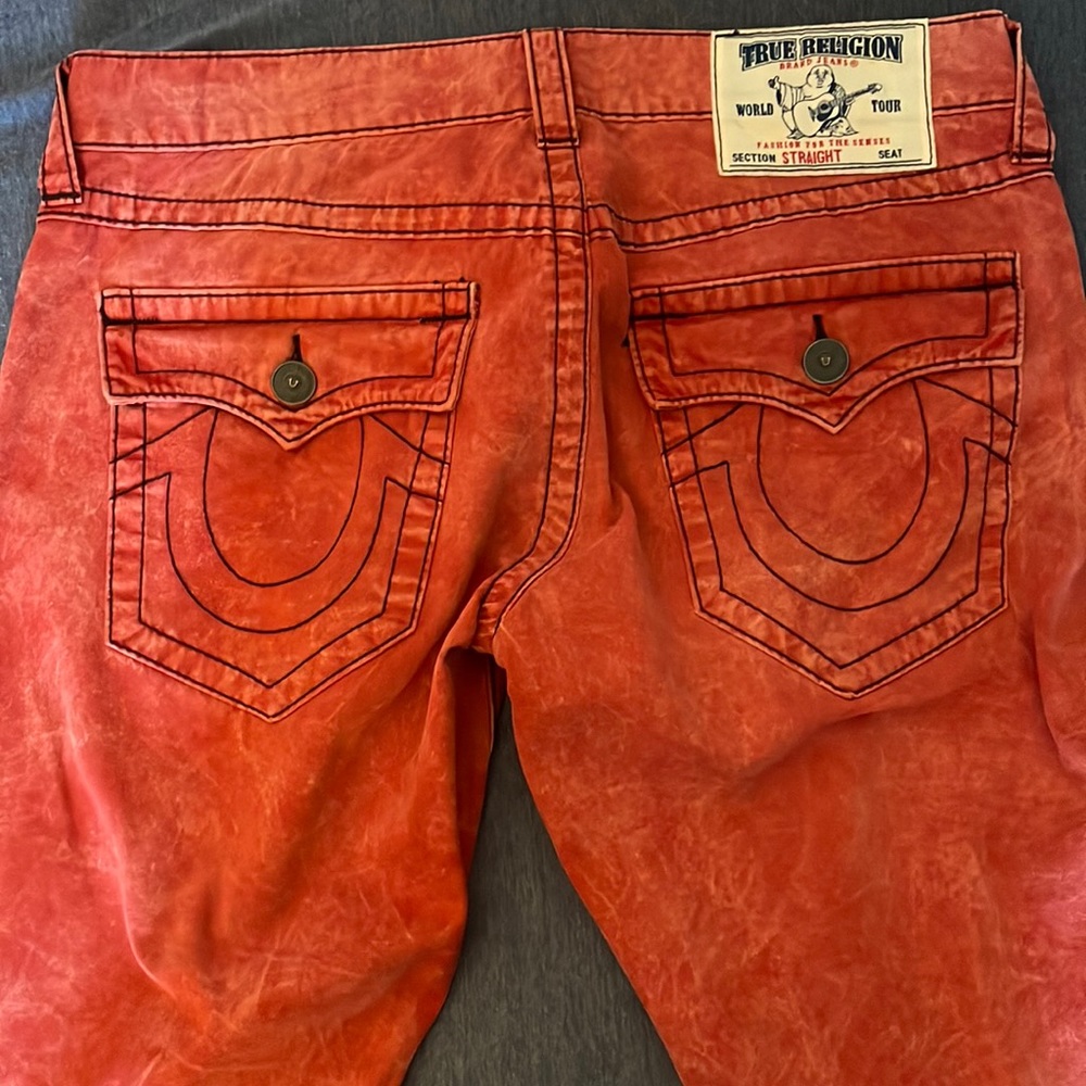 Red True Religion Jean